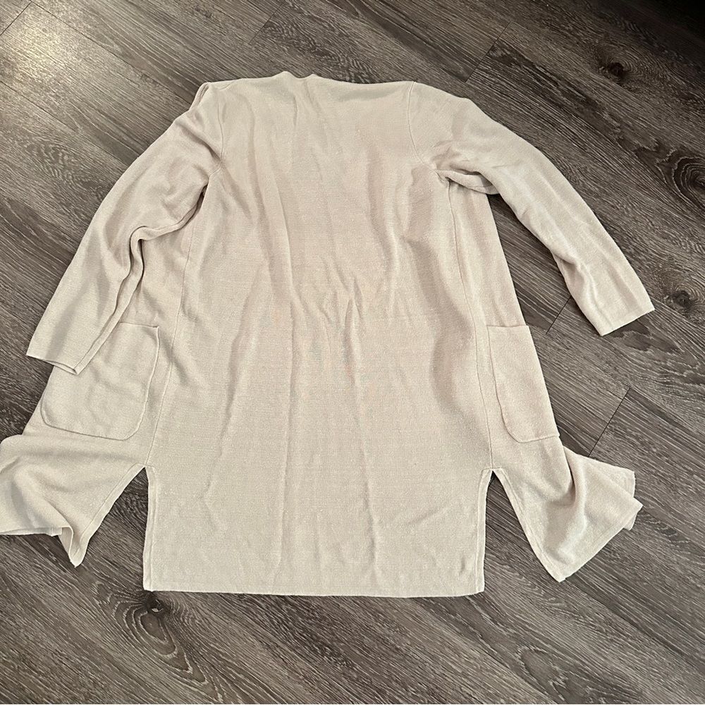 J. Crew Linen Open Sweater - Picture 7 of 7
